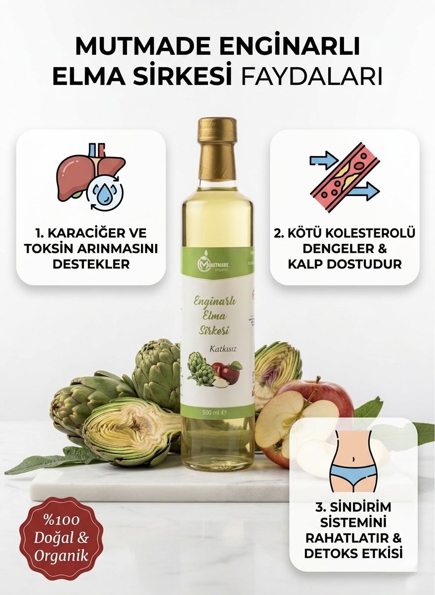 Enginar sirkesi 500ml